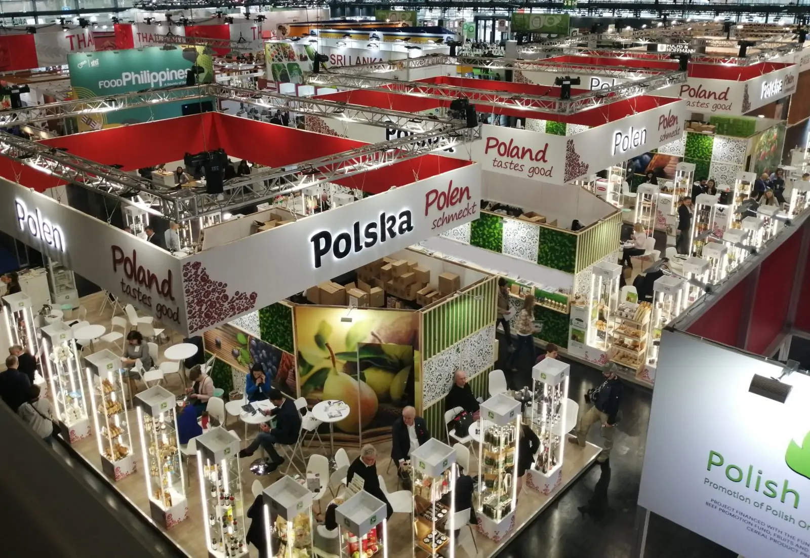 Stoisko narodowe na targach