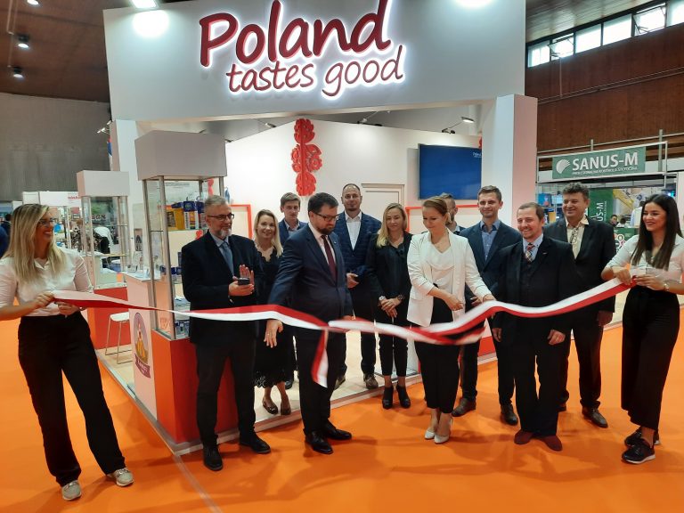 Польский национальный стенд на выставке Novi Sad International Agricultural Fair 2021 в Сербии