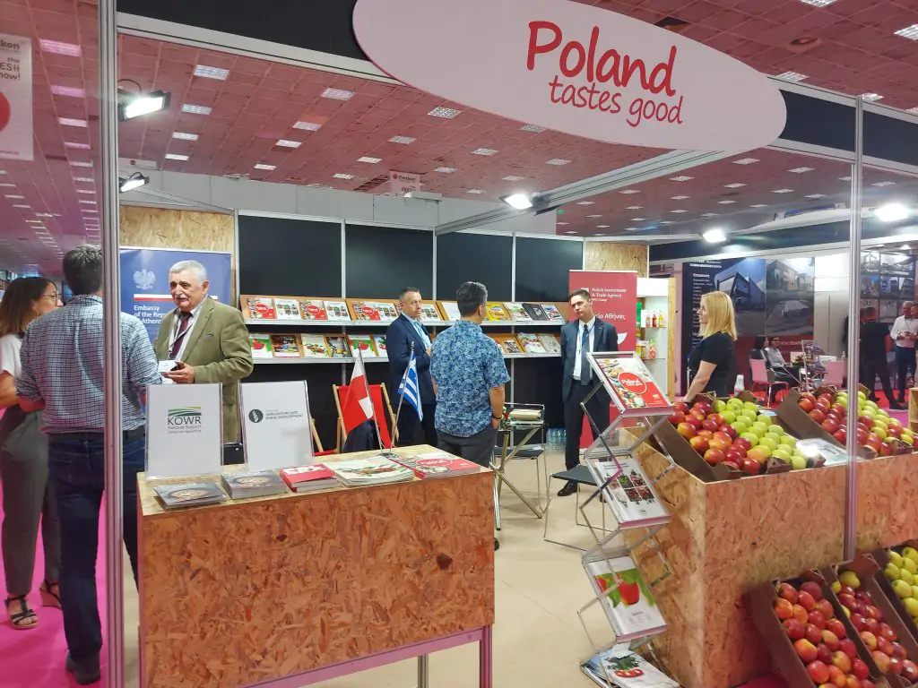 Puesto nacional de Polonia en la feria FRESKON 2022