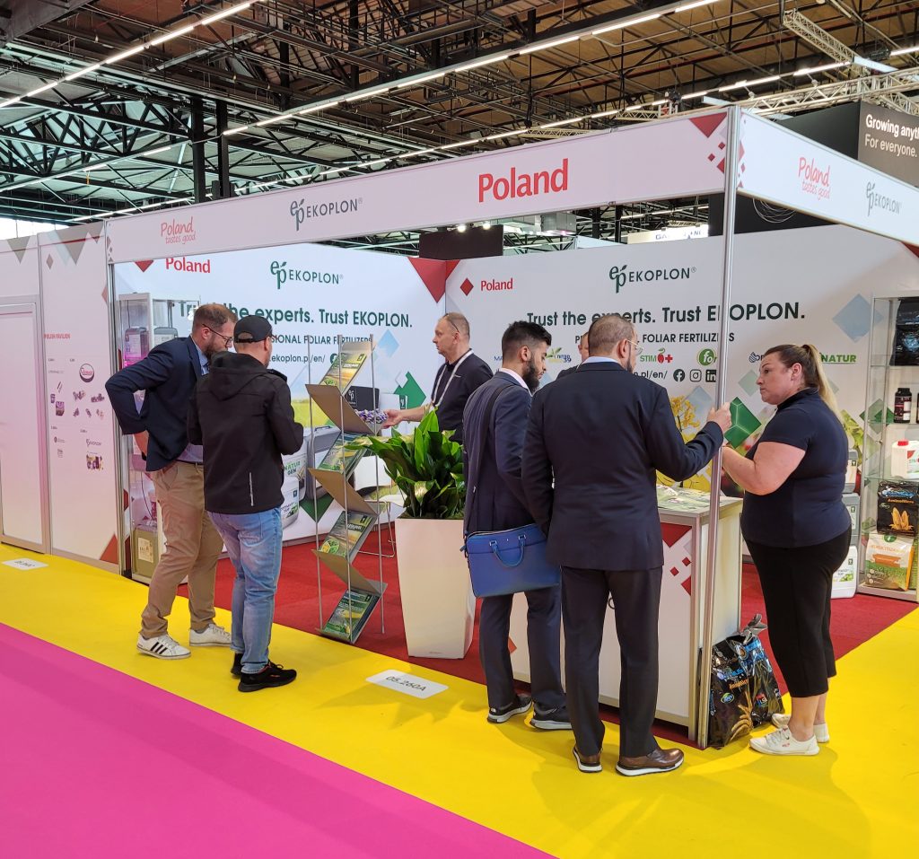 Polish national stand at GreenTech 2022 in Amsterdam