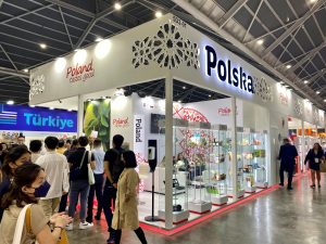 2022年新加坡亞洲食品展（FHA-Food&Beverage）上的波蘭展位