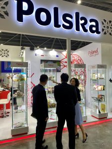 2022年新加坡亞洲食品展（FHA-Food&Beverage）上的波蘭展位