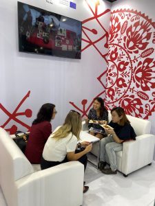 2022年新加坡亞洲食品展（FHA-Food&Beverage）上的波蘭展位