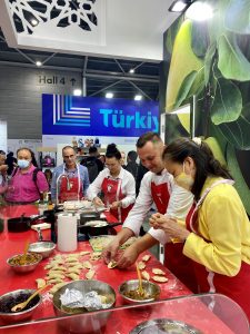 2022年新加坡亞洲食品展（FHA-Food&Beverage）上的波蘭展位