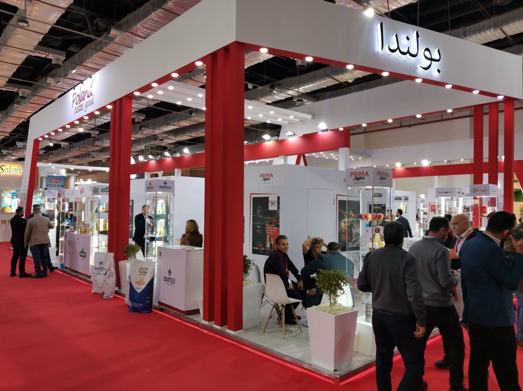 Stand Pologne au Salon Food Africa Cairo 2023