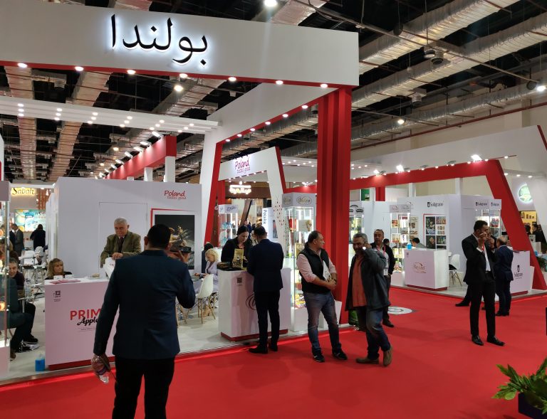 Польский национальный стенд на выставке Food Africa Cairo 2022