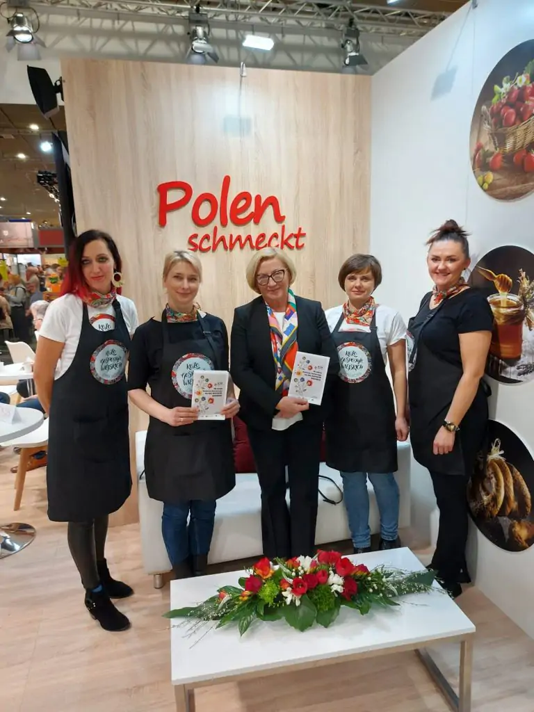 Puesto nacional de Polonia en la feria Internationale Grüne Woche 2023 en Berlín