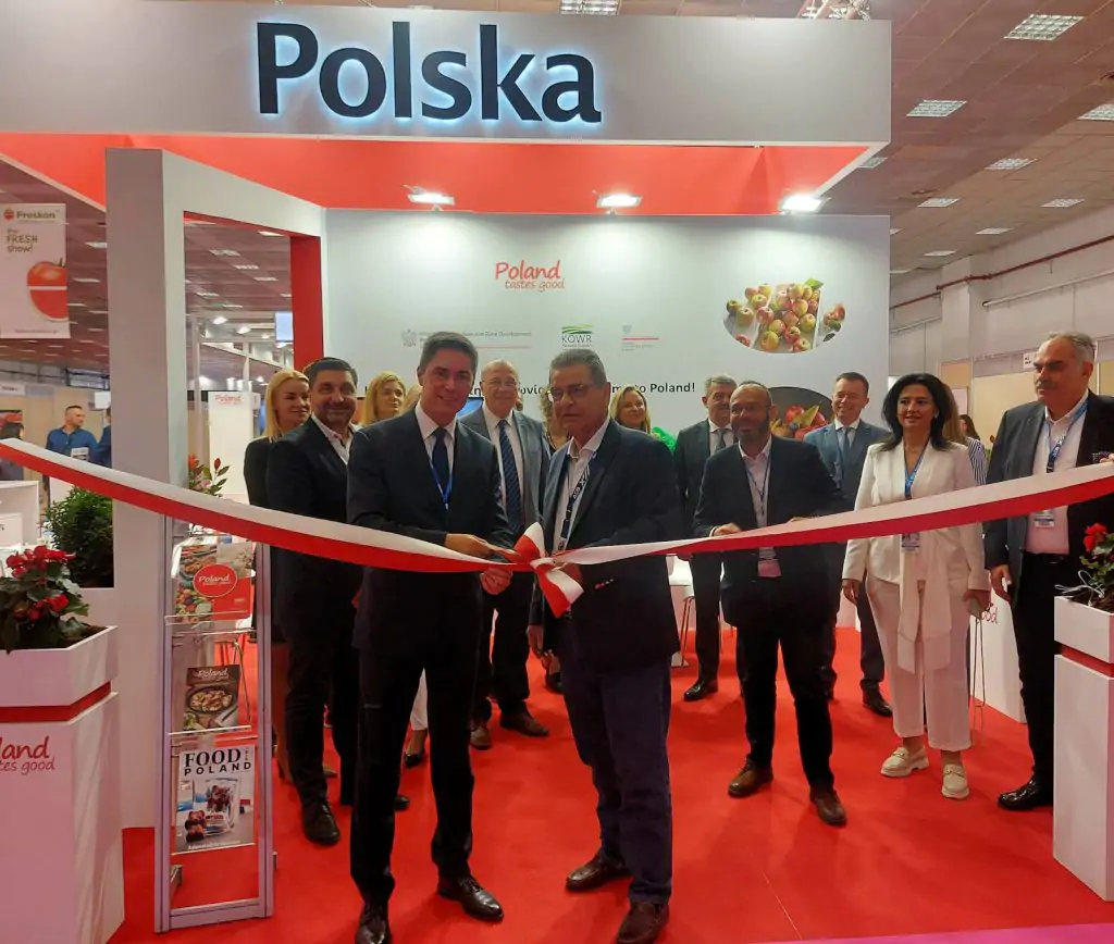 Puesto nacional de Polonia en la feria FRESKON 2023