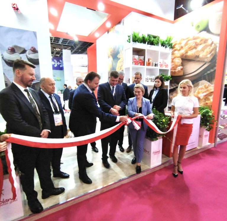 Польский национальный стенд на выставке ISM Middle East 2023