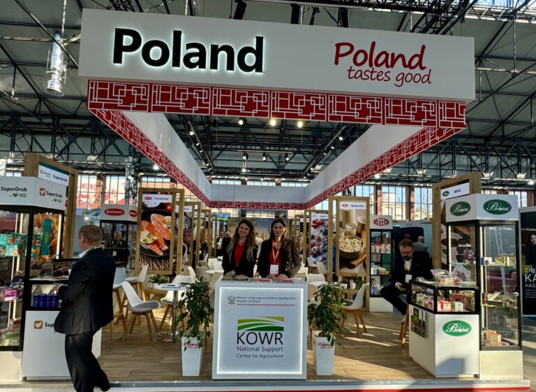 波蘭國家展位在 FoodService & Hospitality Expo 2024（食品服務及旅館業博覽會）