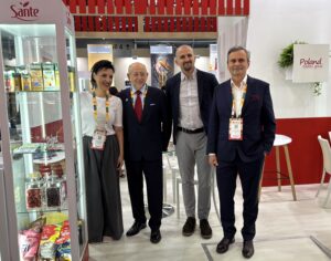 Polnischer Nationalstand auf FHA Food & Beverage 2025 in Singapur