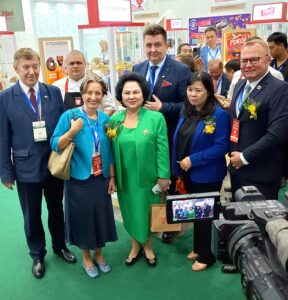Stoisko Poland tastes good na Vietfood&Beverage 2025