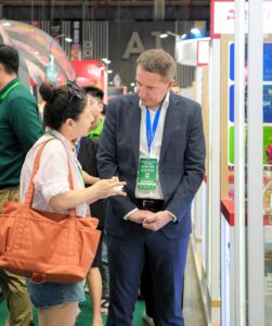 Stoisko Poland tastes good na Vietfood&Beverage 2025