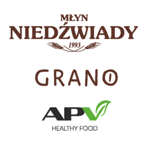 logo MŁYN GRANO APV w kolumnie