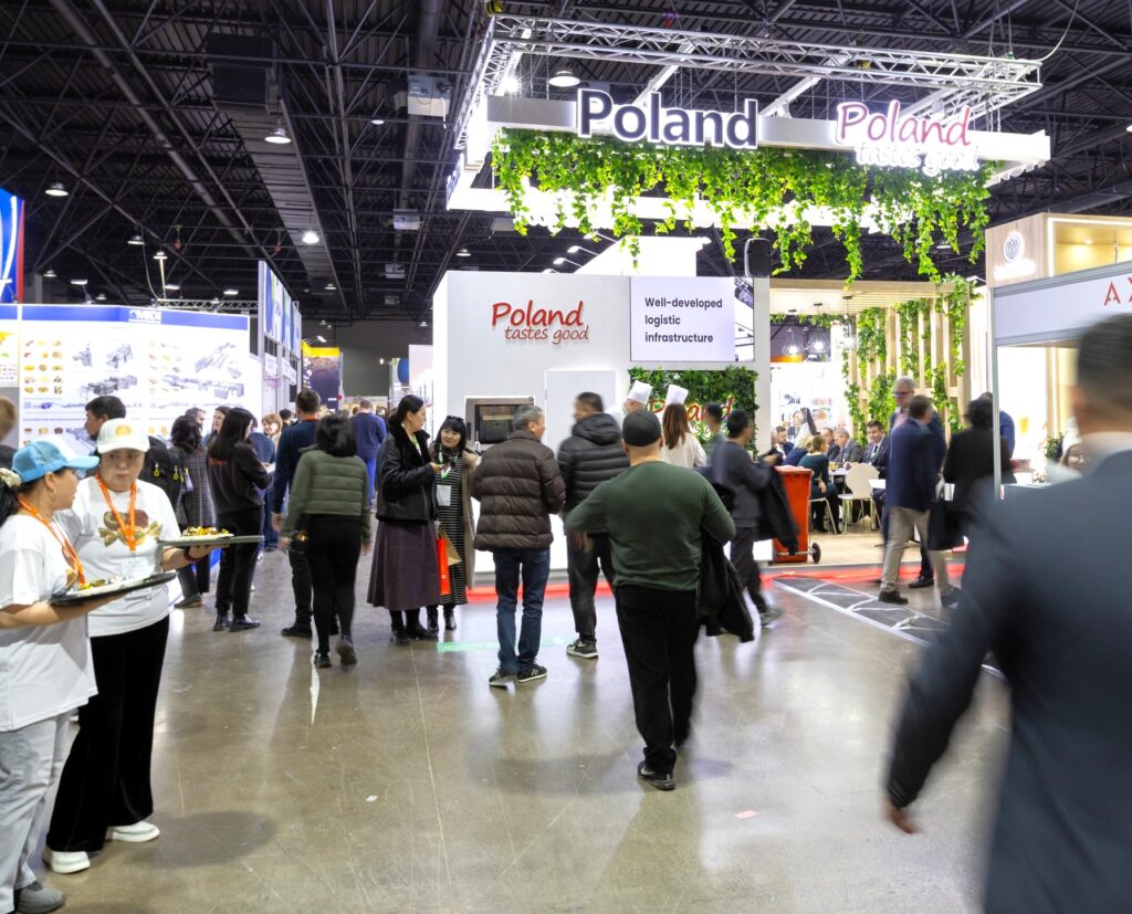Polskie stoisko narodowe po raz kolejny na targach FoodExpo Qazaqstan 2025
