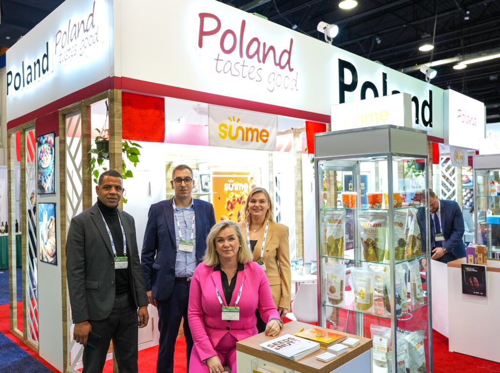 Polskie stoisko narodowe na targach PLMA 2025 w Chicago