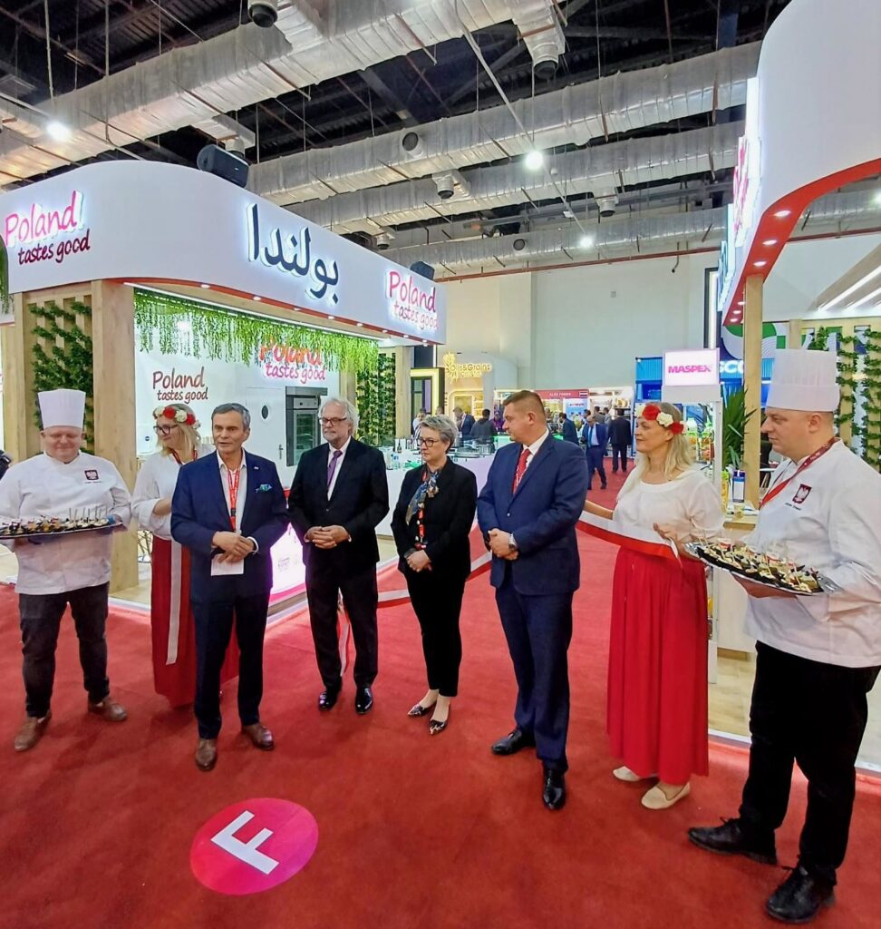 Polskie stoisko narodowe na targach Food Africa Cairo 2025