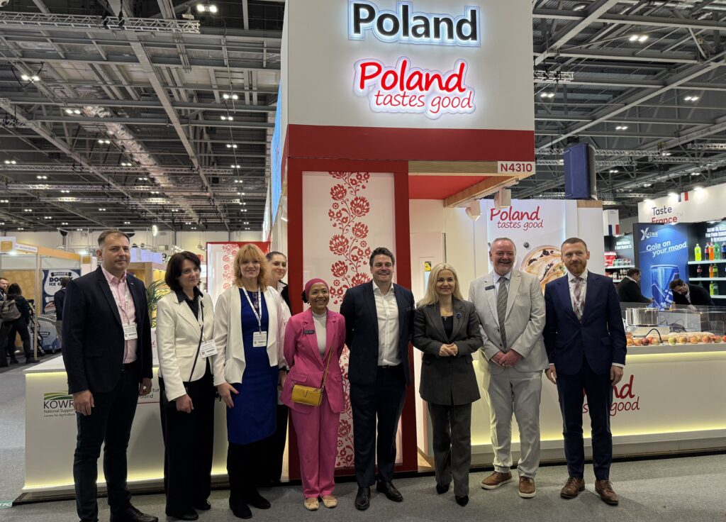 Polskie stoisko narodowe na targach IFE London 2026