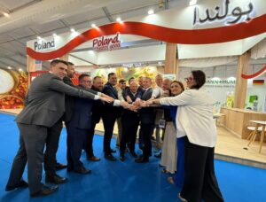 Poland tastes good stand at the SIAM fair in Morocco - opening ceremony