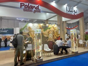 Poland tastes good stand at the SIAM fair in Morocco