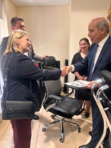 Spotkanie w Ministerstwie Zaopatrzenia i Handlu Wewnętrznego